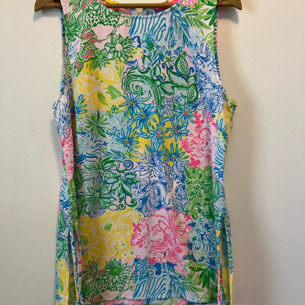 Lilly Pulitzer Vibrant Floral Tank Top
